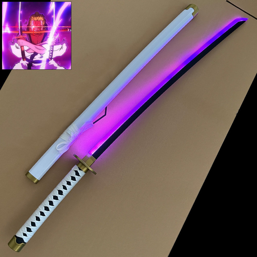 104cm Roronoa Zoro LED Katana - Japanese Cosplay Anime Sword Online